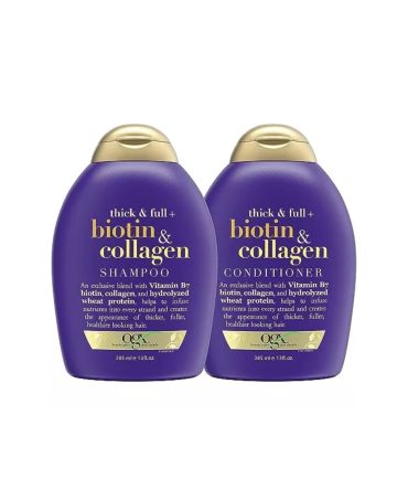 Dúo Shampoo- Acondicionador Biotin y Colageno OGX