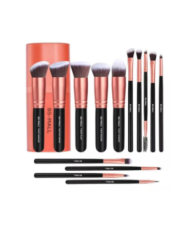 Set de Brochas Bs-mall Rose Gold 16 und