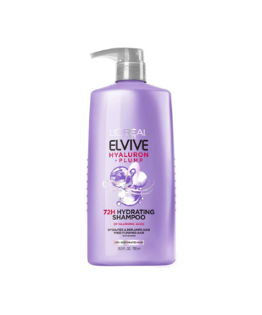 Shampoo Elvive L´oreal paris con Acido Hialuronico+Plump