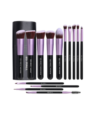Set Bs-Mall Negro y Morado