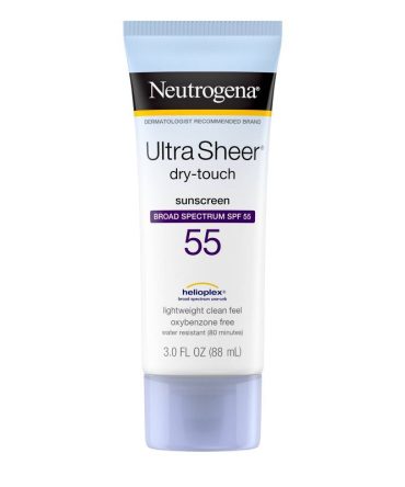 Protector Solar 55 spf Ultra Sheer dry-touch
