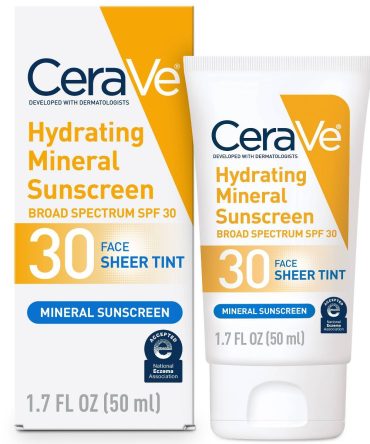 Protector Solar Mineral Hidratante con Color SPF 30