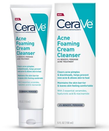 Limpiador Cerave Acne Foaming Cream Cleanser 4%